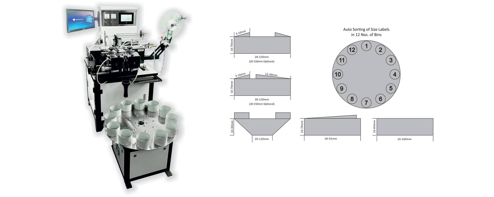 Label Cutting Machines in Tirupur